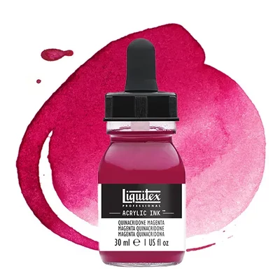 Liquitex akrilna tinta, 30 ml - 114, quinacridone magenta