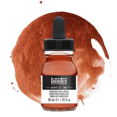 Liquitex akrilna tinta, 30 ml - 230, iridescent rich copper