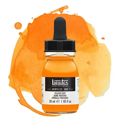 Liquitex akrilna tinta, 30 ml - 295, yellow deep