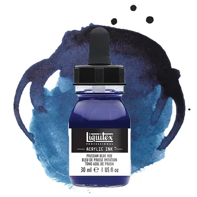 Liquitex akrilna tinta, 30 ml - 320, Prussian blue hue