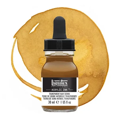 Liquitex akrilna tinta, 30 ml - 332, transparent raw sienna