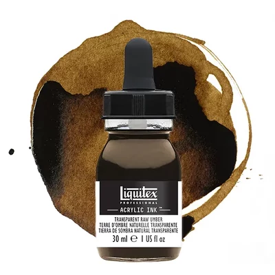 Liquitex akrilna tinta, 30 ml - 333, transparent raw umber