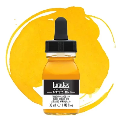 Liquitex akrilna tinta, 30 ml - 414, yellow orange azo