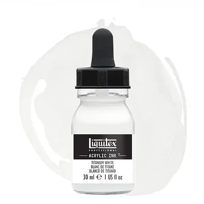 Liquitex akrilna tinta, 30 ml - 432, titanium white