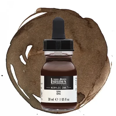 Liquitex akrilna tinta, 30 ml - 609, sepia