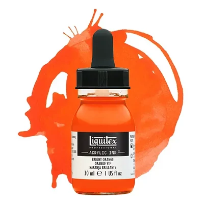Liquitex akrilna tinta, 30 ml - 720, bright orange