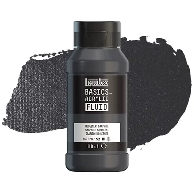 Liquitex Basics Fluid akrilna boja, 118 ml - 049, iridescent graphite