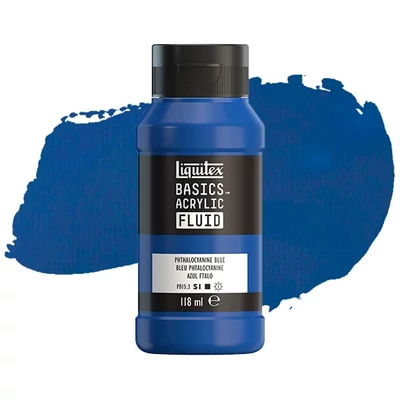 Liquitex Basics Fluid akrilna boja, 118 ml - 316, phthalocyanine blue