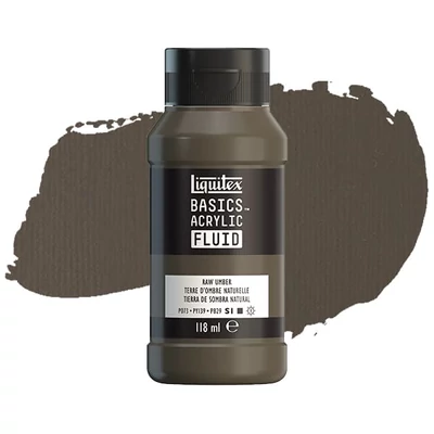 Liquitex Basics Fluid akrilna boja, 118 ml - 331, raw umber