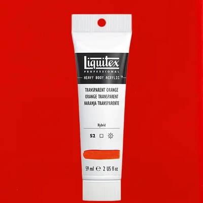 Liquitex Heavy Body akrilna boja, 59 ml - 035, transparent orange