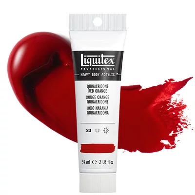 Liquitex Heavy Body akrilna boja, 59 ml - 109, quinacridone red orange
