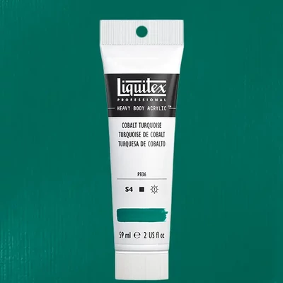 Liquitex Heavy Body akrilna boja, 59 ml - 169, cobalt turquoise