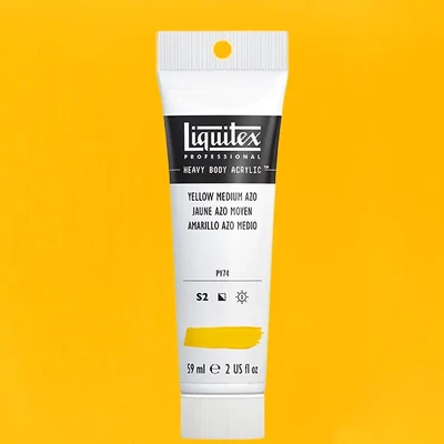 Liquitex Heavy Body akrilna boja, 59 ml - 412, yellow medium azo