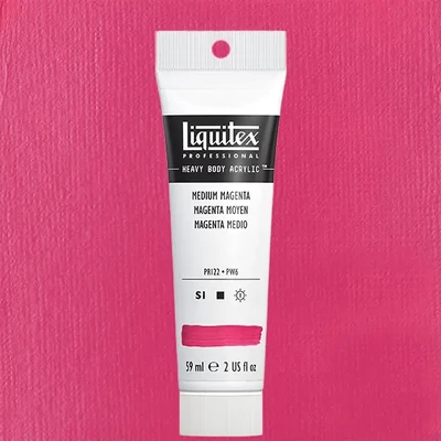 Liquitex Heavy Body akrilna boja, 59 ml - 500, medium magenta