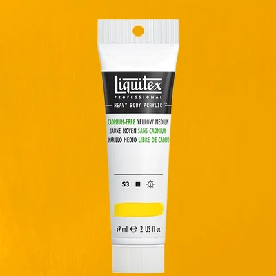 Liquitex Heavy Body akrilna boja, 59 ml - 890, cadmium-free yellow medium
