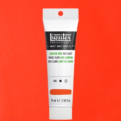 Liquitex Heavy Body akrilna boja, 59 ml - 893, cadmium-free red light