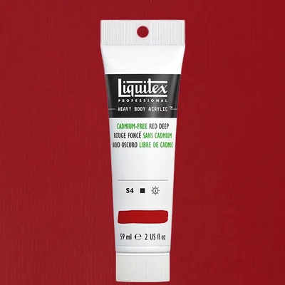 Liquitex Heavy Body akrilna boja, 59 ml - 895, cadmium-free red deep