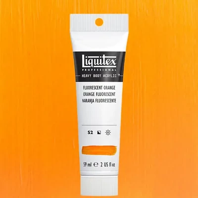 Liquitex Heavy Body akrilna boja, 59 ml - 982, fluorescent orange