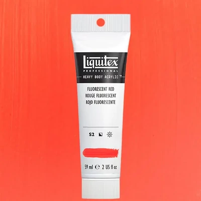 Liquitex Heavy Body akrilna boja, 59 ml - 983, fluorescent red