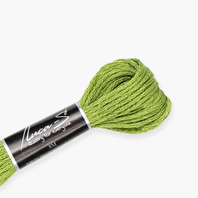 Konac za vezenje, Luca'S Stranded Cotton, 8 m - 262 (Puppets-7267 / DMC-3347 / Anchor-266)