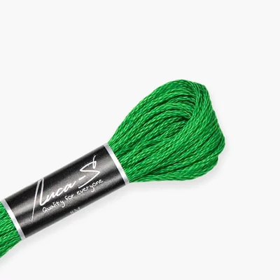 Konac za vezenje, Luca'S Stranded Cotton, 8 m - 284 (Puppets-7923 / DMC-700 / Anchor-228, 245)