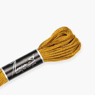 Konac za vezenje, Luca'S Stranded Cotton, 8 m - 342 (Puppets-7308 / DMC-3829 / Anchor-901)
