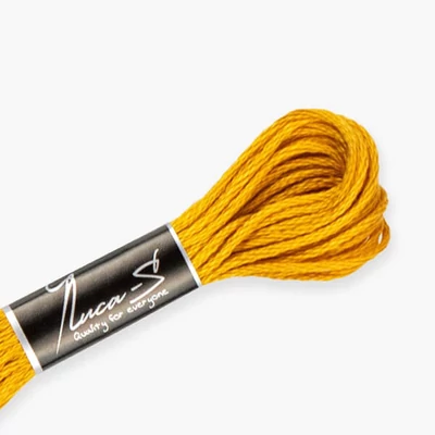 Konac za vezenje, Luca'S Stranded Cotton, 8 m - 348 (Puppets-7307 / DMC-783 / Anchor-307)