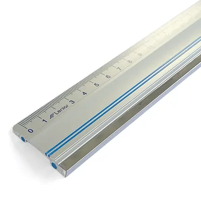 Leniar aluminijsko ravnalo s čeličnom oštricom - 70 cm