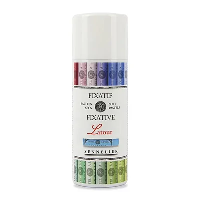 Sennelier Latour fiksator u spreju za puder pastele i pastelne olovke, 400 ml
