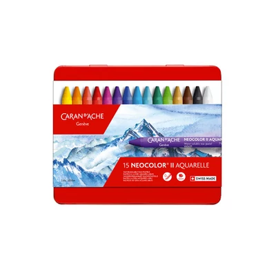 Caran d'Ache Classic Neocolor II set akvarel kreda - 15 kom