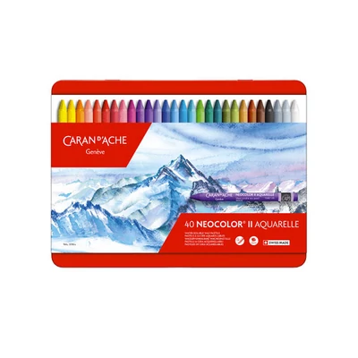 Caran d'Ache Classic Neocolor II set akvarel kreda - 40 kom