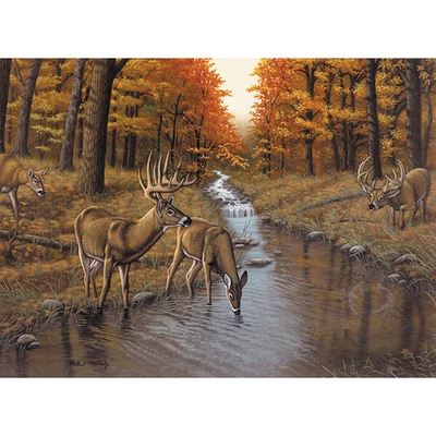 Set za bojanje s brojevima, akrilna boja+kist, 29x39 cm - Symondov potok