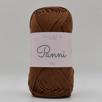 Pamučna pređa Panni, 50 g - 010, kesten (Catania 157)