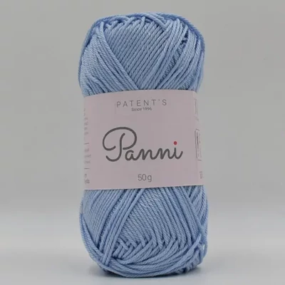Pamučna pređa Panni, 50 g - 032, pastelno plava (Catania 180)