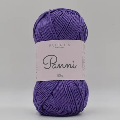 Pamučna pređa Panni, 50 g - 034, ljubičasta (Catania 113)
