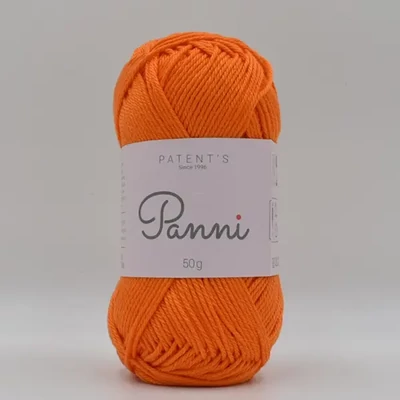 Pamučna pređa Panni, 50 g - 052, narančasta (Catania 281)