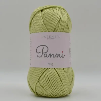 Pamučna pređa Panni, 50 g - 064, blijedozelena (Catania 392)