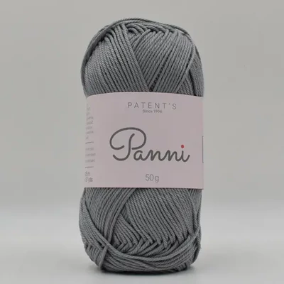 Pamučna pređa Panni, 50 g - 096,, dimljeno siva (Catania 435)