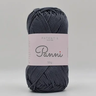 Pamučna pređa Panni, 50 g - 099, grafit (Catania 393)