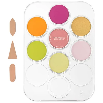 PanPastel set suhogog pastela u teglicama, 7 kom + dodaci  - Lia Griffith Designer Kit