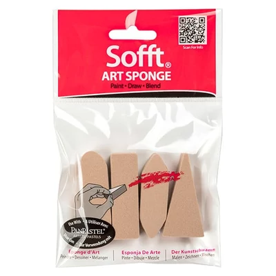 PanPastel Sofft spužva – 4 kom, mješoviti oblici