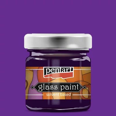 Pentart solventna boja za staklo, 30 ml - 25113 ljubičasta