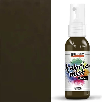 Pentart boja za tekstil u spreju, 50 ml - smeđa