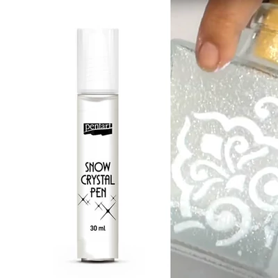 Pentart Snow Crystal pen, 30 ml