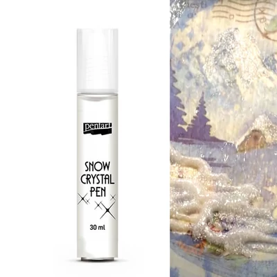 Pentart Snow Crystal pen, 30 ml