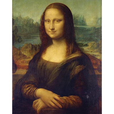 Set za bojanje, Poznata remek-djela, 28x35,5 cm - Mona Lisa