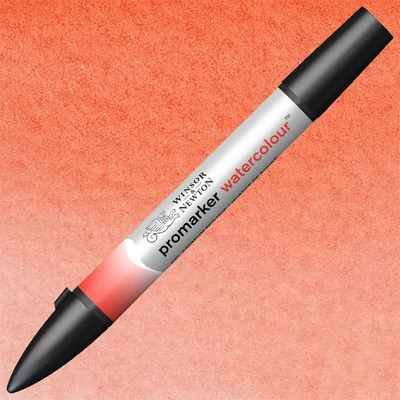 Promarker Watercolor dvostrani filc za akvarel kist- 095, cadmium red hue