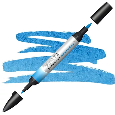 Promarker Watercolor dvostrani filc za akvarel kist- 515, phthalo blue green shade