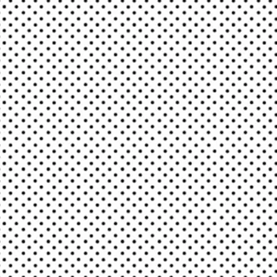 Patchwork tkanina - Makower- Spot on 830/WX White-black