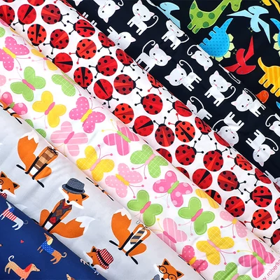 Patchwork tkanina - Robert Kaufman - Fox and the Houndstooth AHE-14422-12 grey